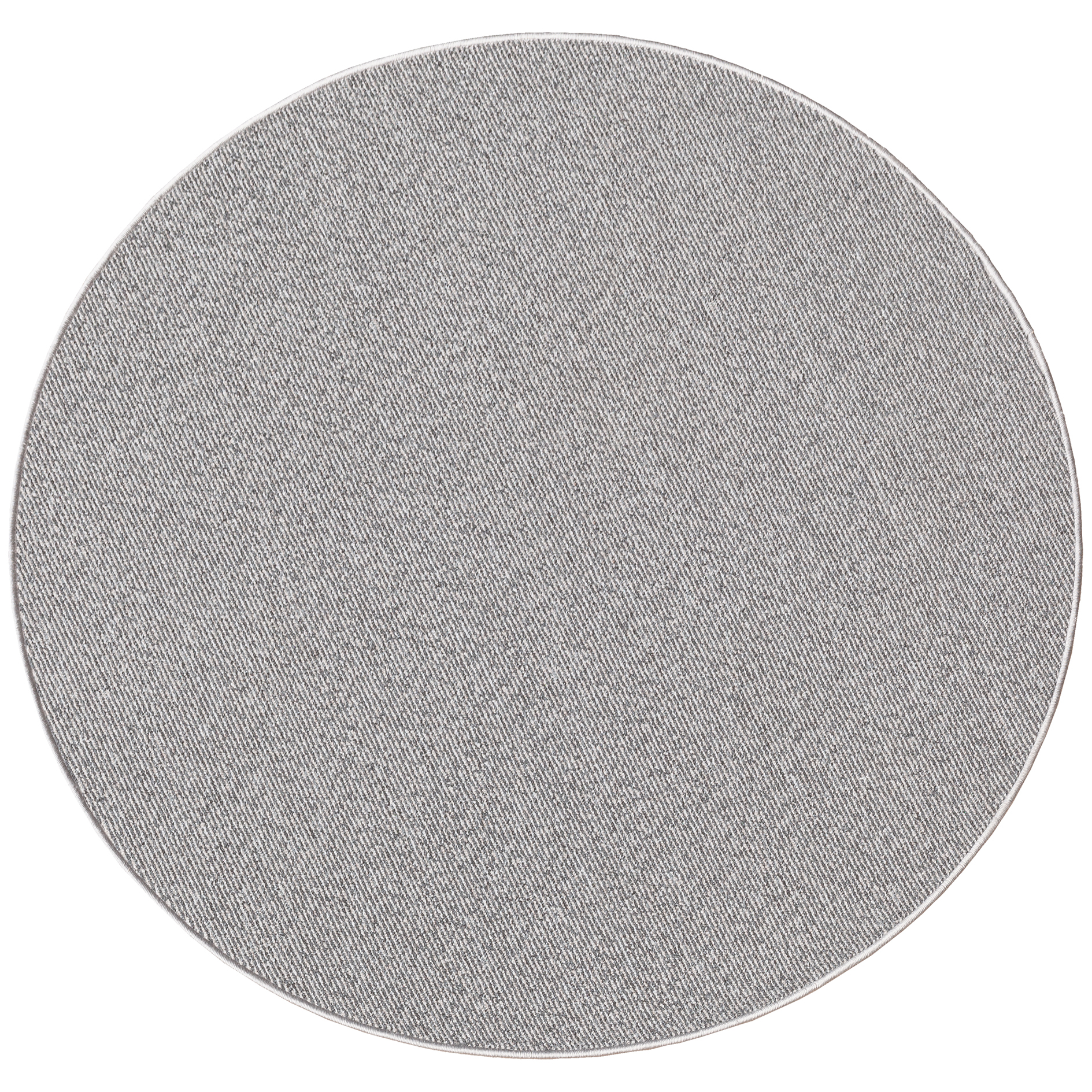 Teppich MIX ART - grey - rund - Ø 80 cm