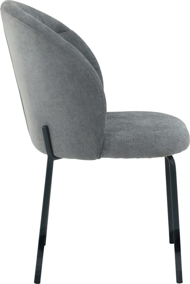 TOM TAILOR HOME 4-Fussstuhl »LEAF CHAIR« (Set) 2 Stk.4-Fussgestell, Raffung in der Rückenlehne