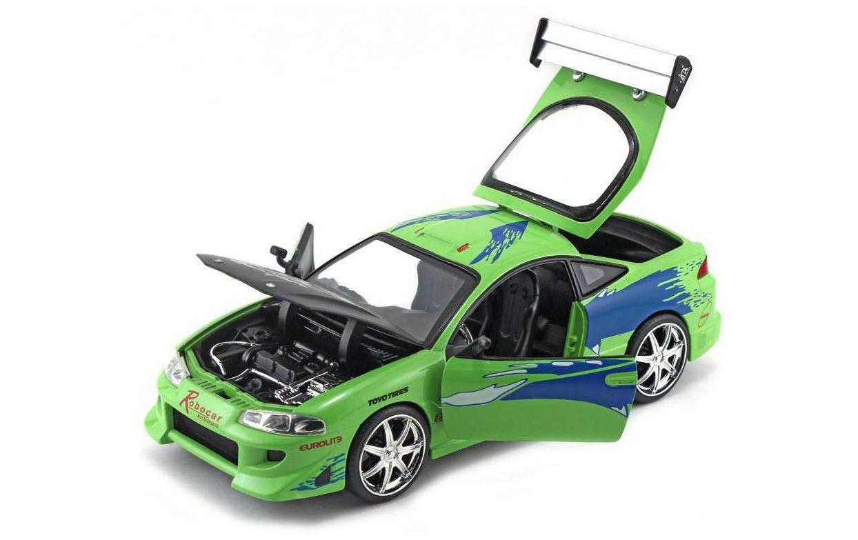 Fast & Furious Mitsubishi Eclipse 1995 1:24Die Cast Modell