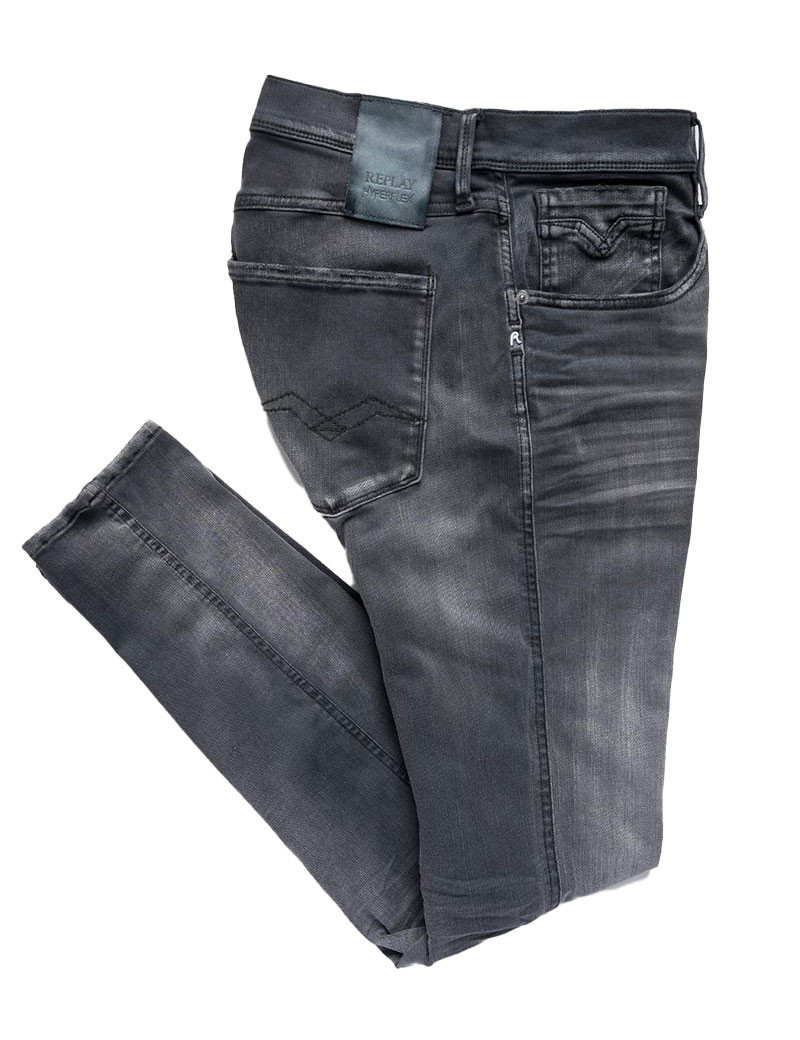 REPLAY PANTALON HOMME SUPER SLIM BRONNY MEDIUM GREY 096