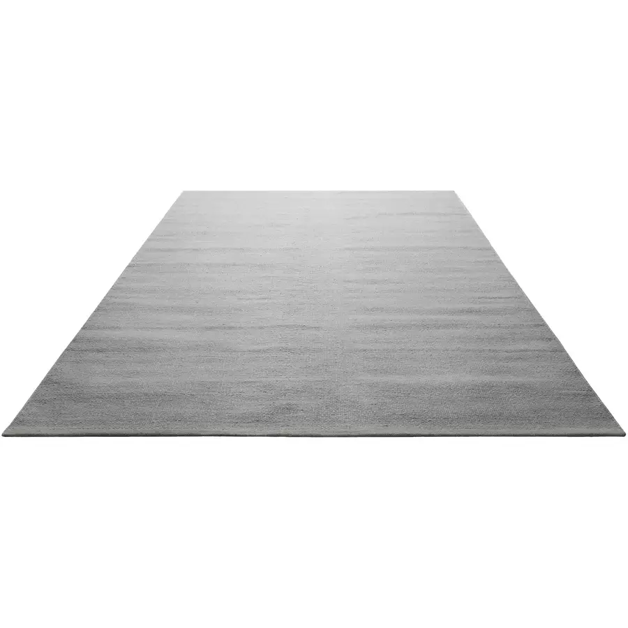Green Looop Kelim Teppich Perpignan grau