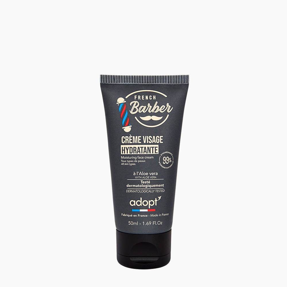 French barber Crème visage hydratante