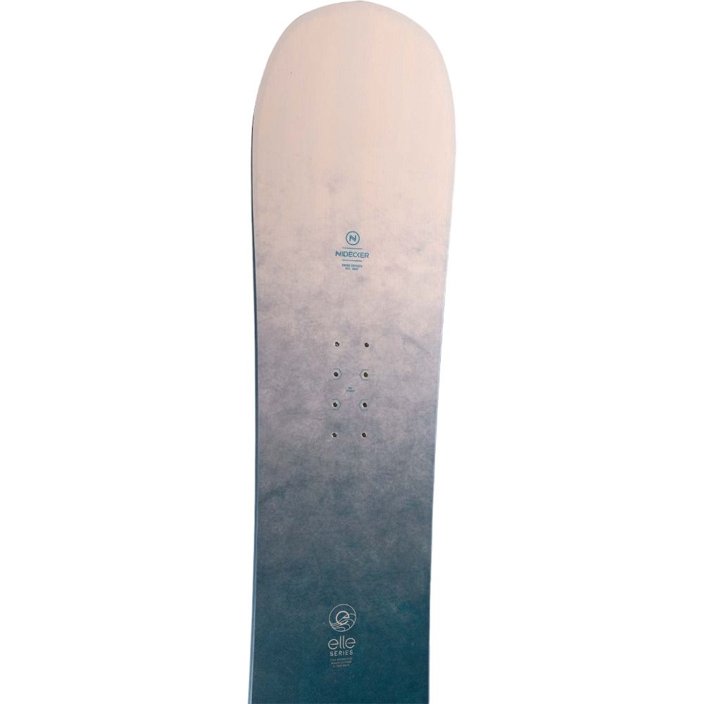 Nidecker ELLE - Snowboard all mountain Femme white/green/white/green