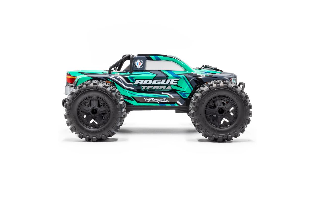Monster Truck Rogue Terra Brushless Grün, ARTR, 1:10<br>4x4 Brushless Monstertruck im Massstab 1:10