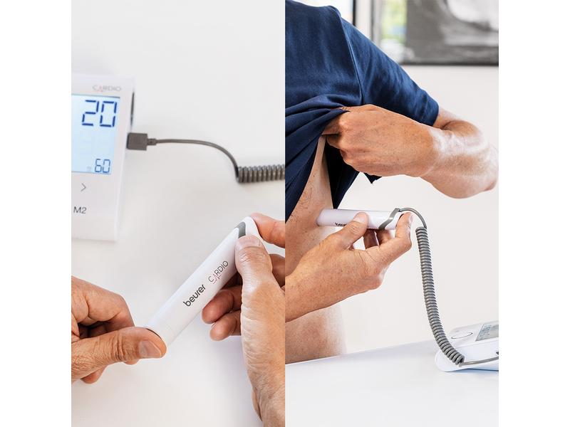 Beurer Blutdruckmessgerät BM 96 Cardio Oberarm-Blutdruckmessgerät mit EKG Funktion