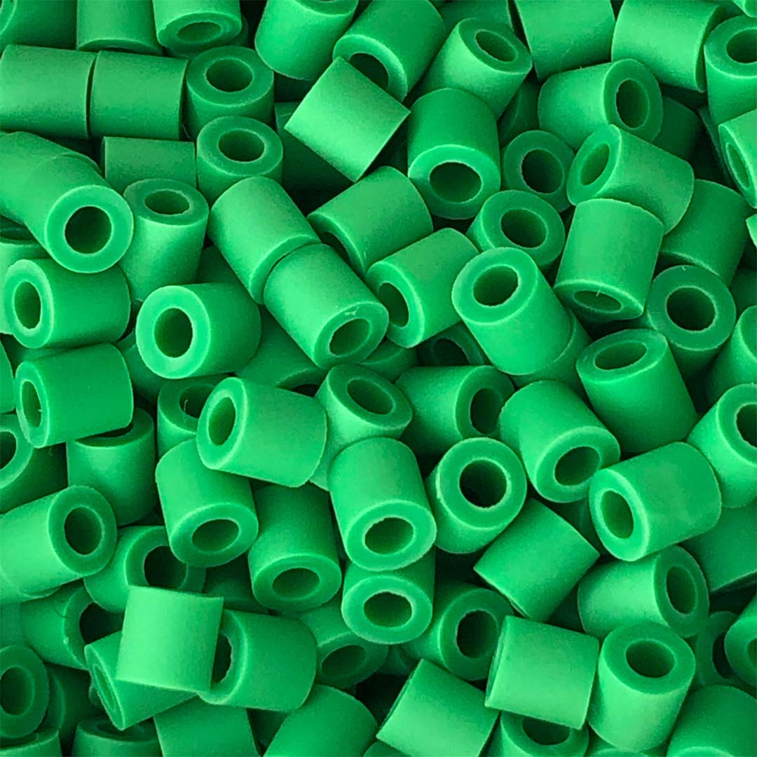 Nabbi biobeads® strijkkralen grasgroen