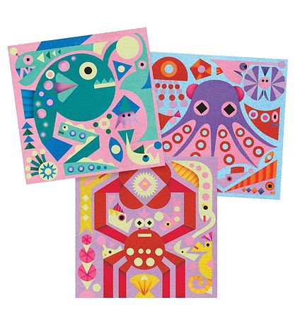 Djeco Kreas?t - Farvet Sand - Sea Lights