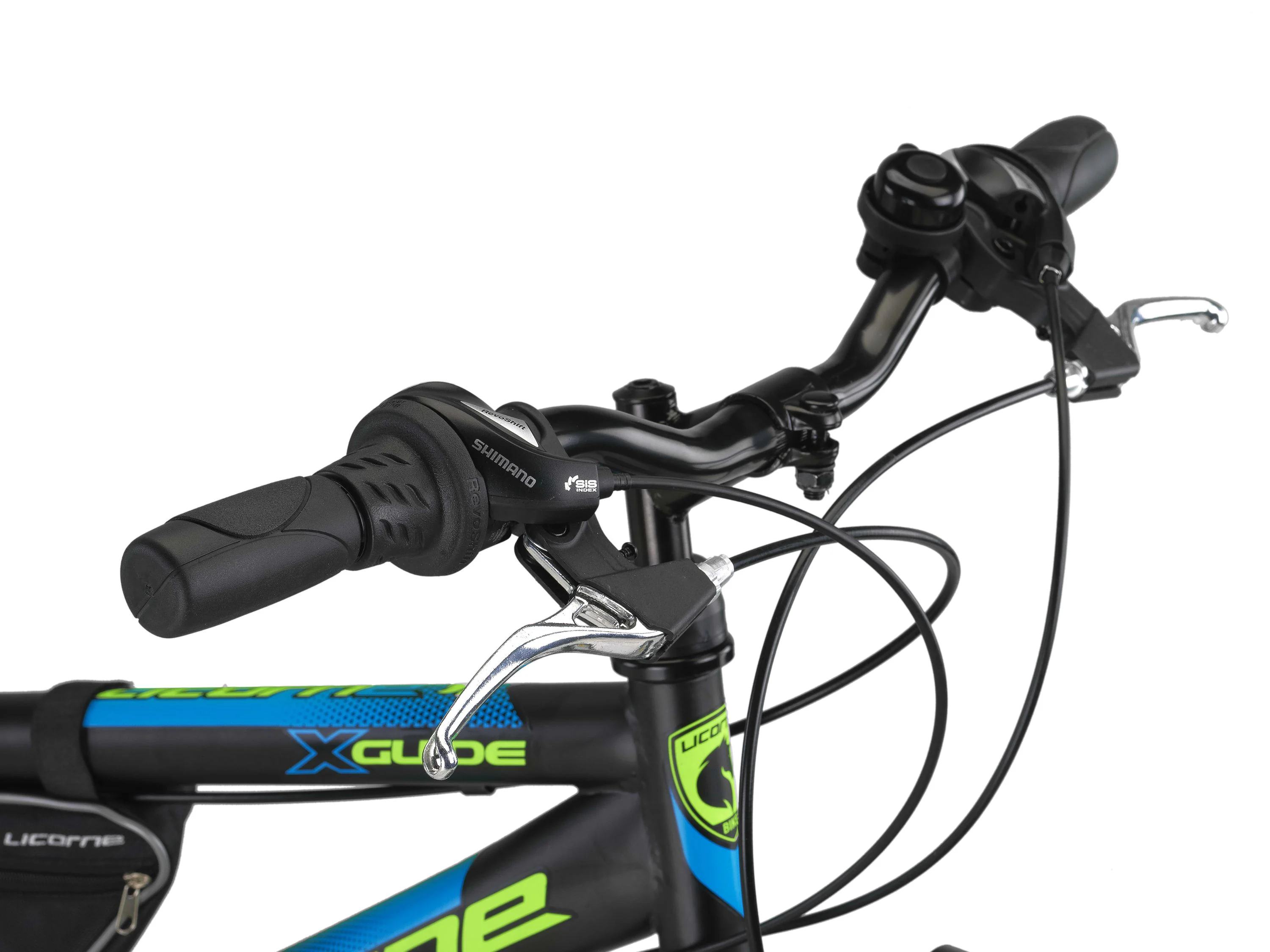 Licorne Bike Guide Premium Mountainbike in 20, 24 und 26 Zoll - Fahrrad für Mädchen, Jungen, Herren und Damen - Shimano 21 Gang-Schaltung, Kinderfahrrad, Kinder