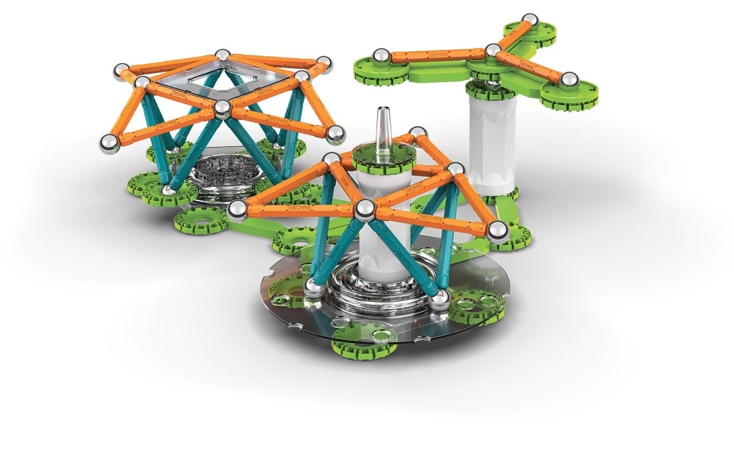 Baukasten Geomag Mechanics Magnetic Motion 160 TeileMagnet Modellkonstruktionen