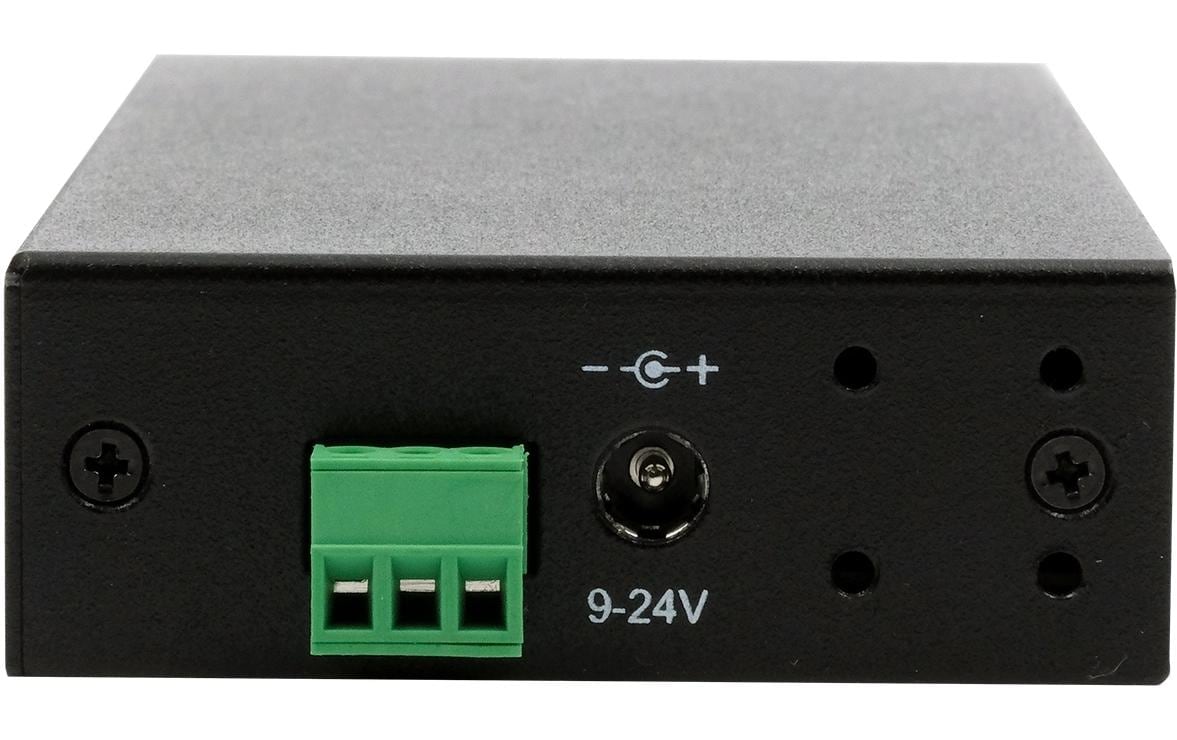 USB-Hub EX-12290HMS<br>10 Port USB 3.2 Gen Metall HUB mit 4x USB-C und 6x USB-A für Tisch, Wand und DIN-Rail Montage