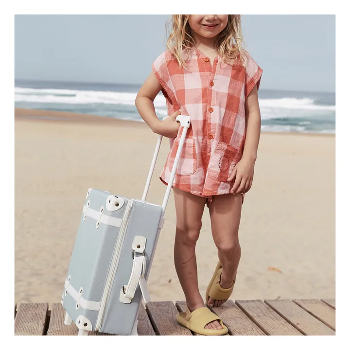 Olli Ella Valise See-Ya | Bleu gris