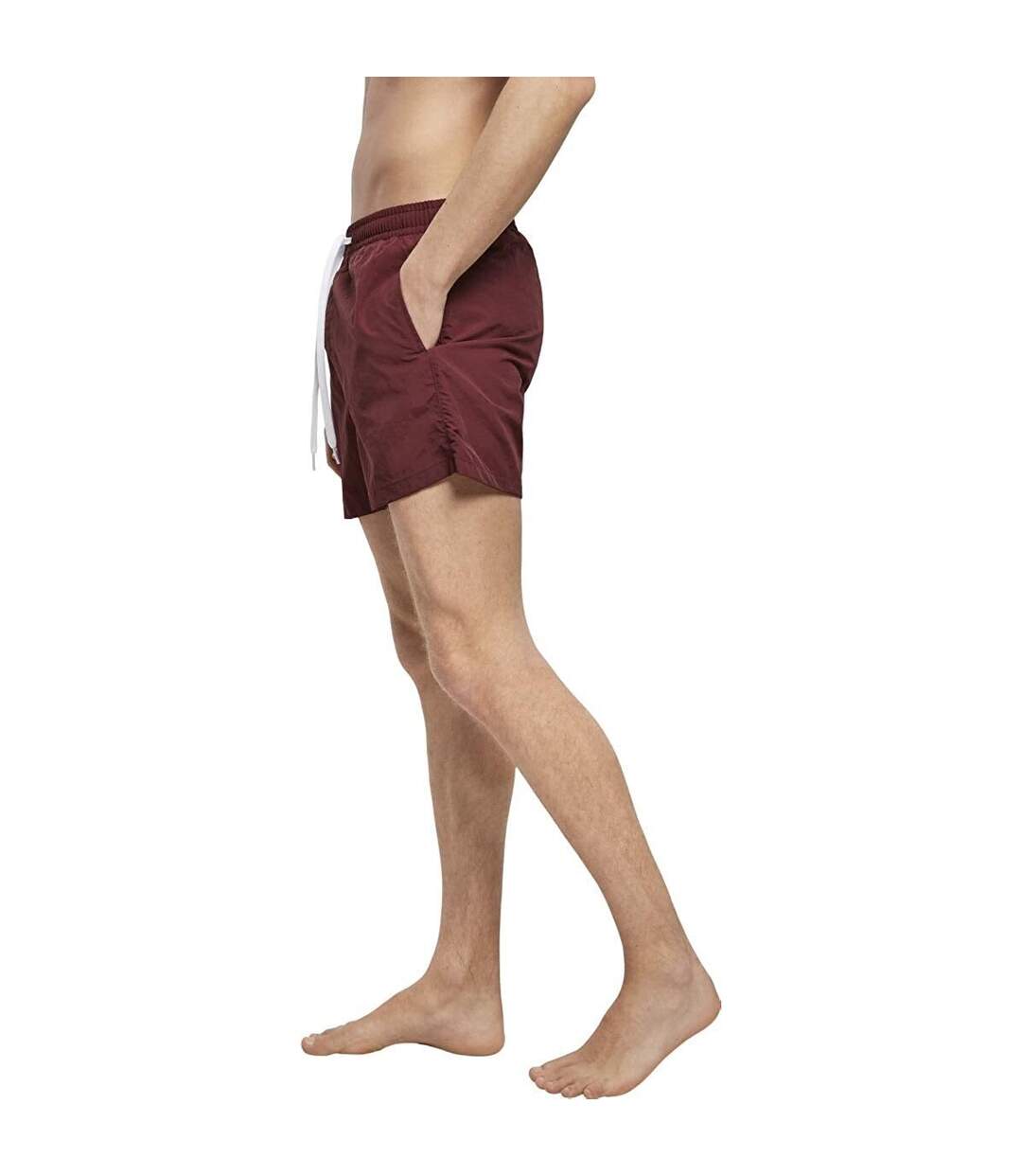 Build Your Brand - Short de bain - Homme (Rouge vif) - UTRW8372