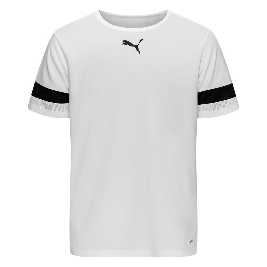 PUMA Maillot teamRISE - Blanc/Noir