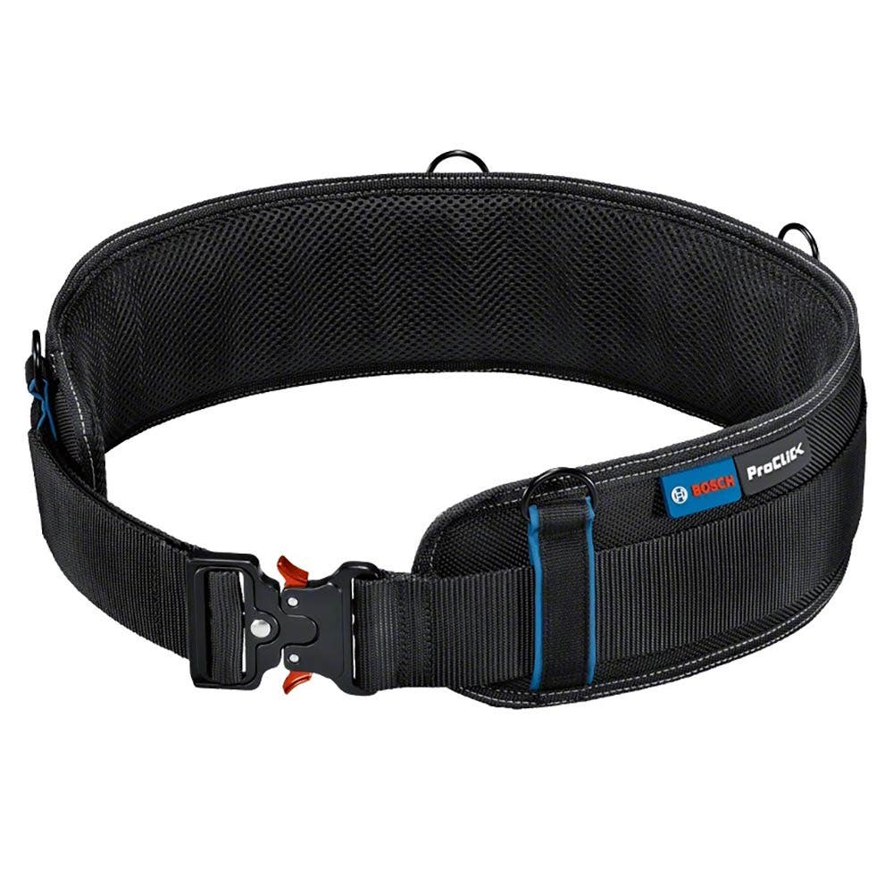 BOSCH PROCLICK Black Padded Tool Belt S-M 1600A0265M
