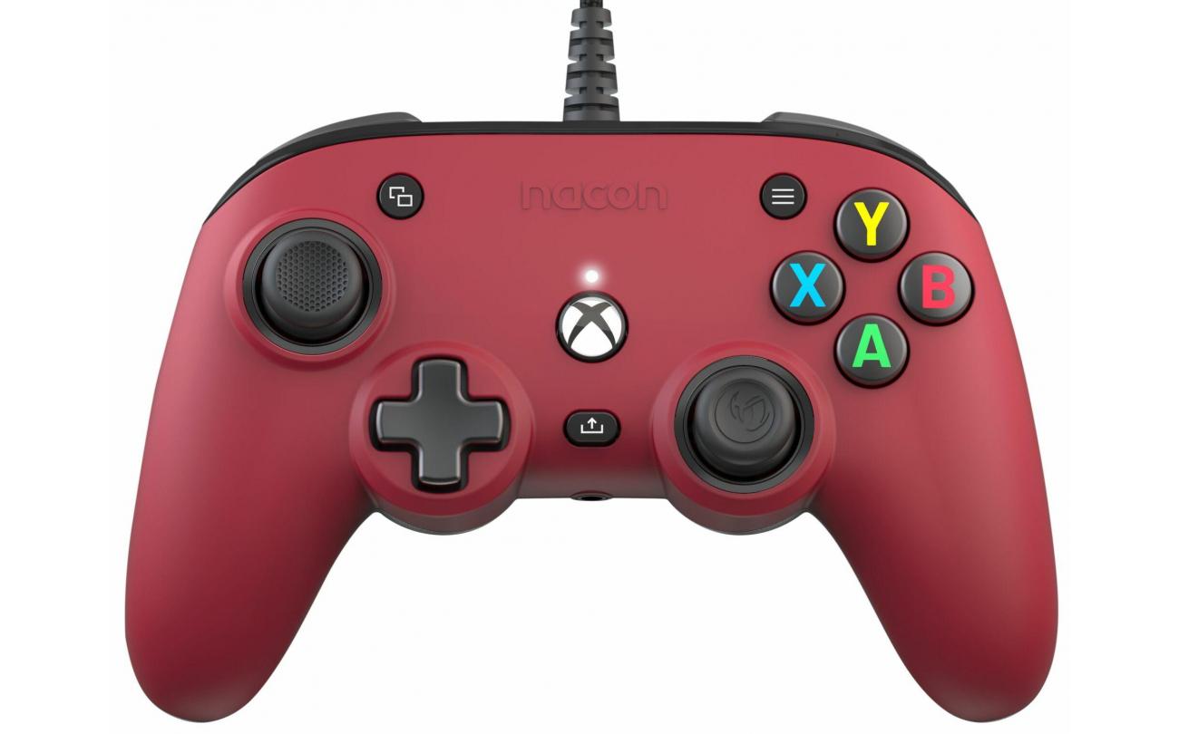 XBOX Series X Nacon Wired Pro Compact Controller Rood
