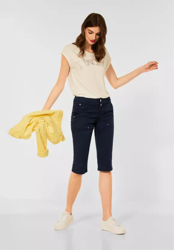 Casual Fit Bermuda - grand blue