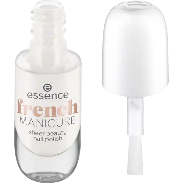 french Manicure sheer beauty nail polish 02 rosé on ice