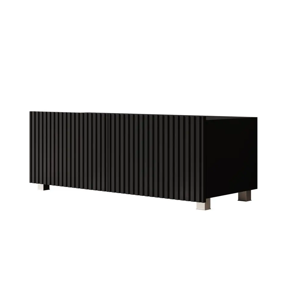 Meubella - TV-Meubel Kenderes - Zwart - 100 cm