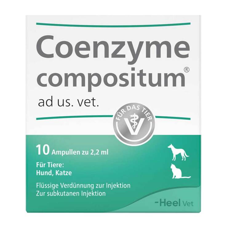 Coenzyme compositum® ad us. vet. Ampullen (2,2 ml), 10 St
