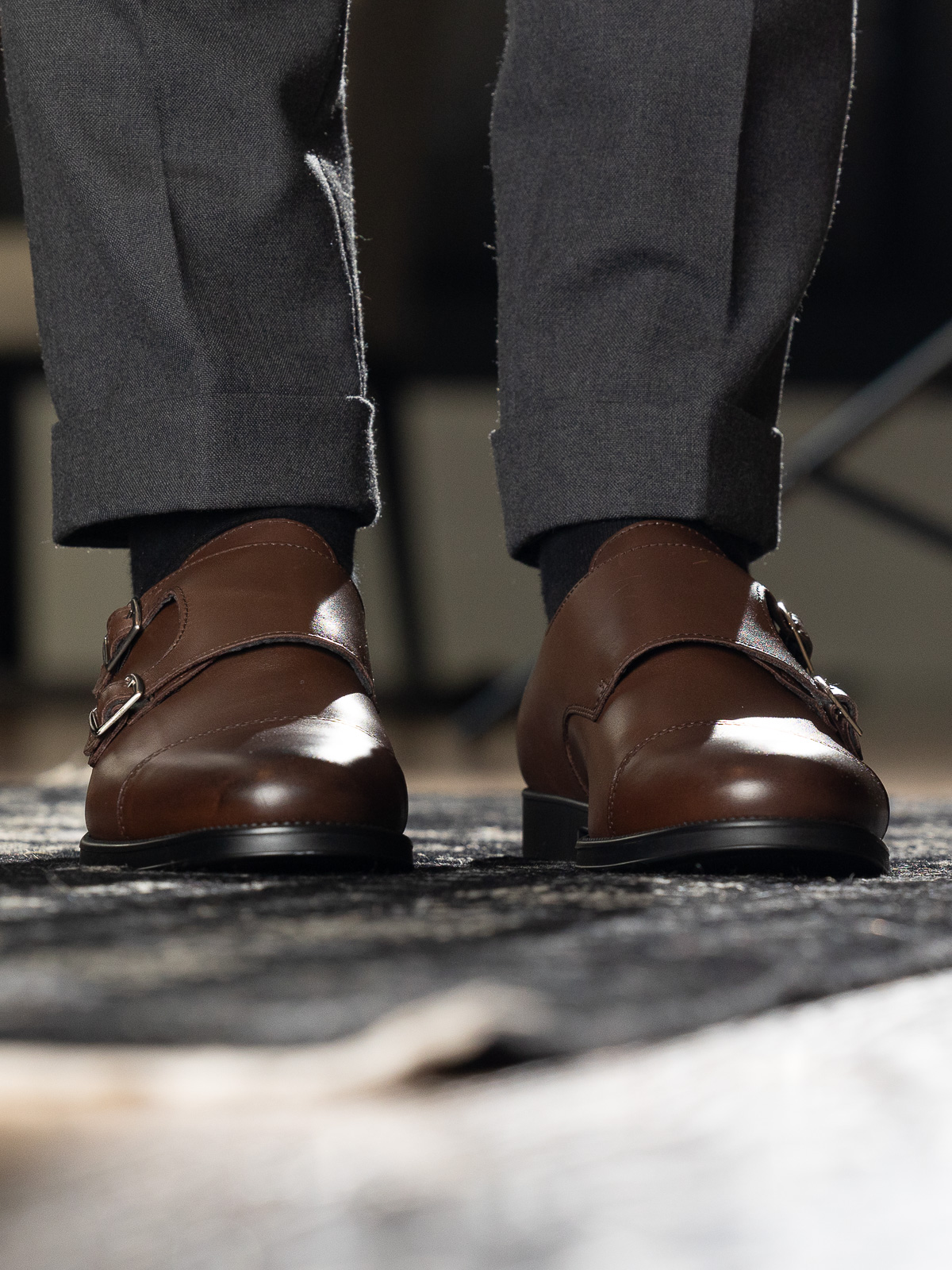 Gregers - Monkstrap Brown - Trapes Sko