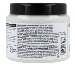 Schwarzkopf Gliss Kur 4-in-1 Regeneration Bond-Building Hair Mask 400ML