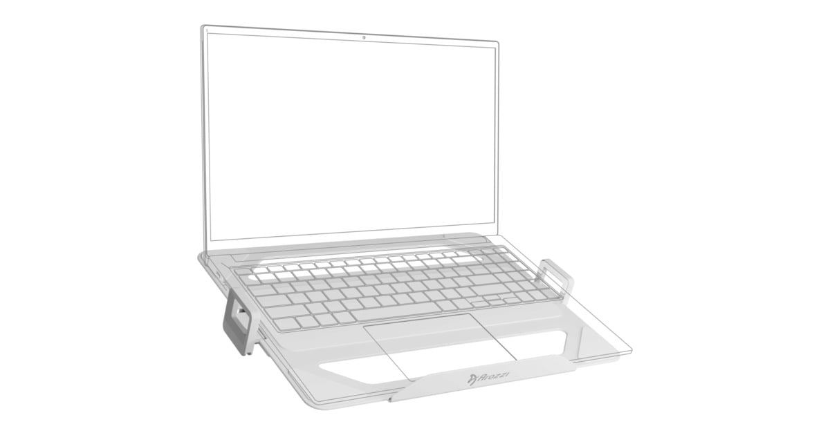 ArozziAlzare - Laptop Holder White bevestiging  (Wit)