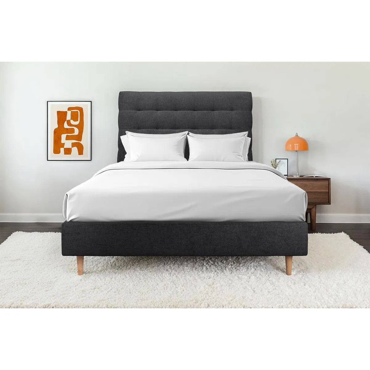 Sommeil de plomb Sommier De Plomb Lit 160x200 - Noir