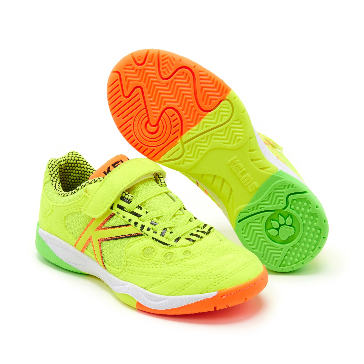 Zapatillas De Niño Kelme Indoor Copa Elastic Lima
