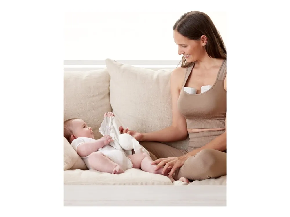 Momcozy S12 Pro dobbelt brystpumpe (hvid) MCMWX31-WH00BA-RT