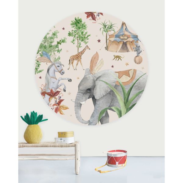Creative Lab Amsterdam Elephant Behangcirkel 95 cm