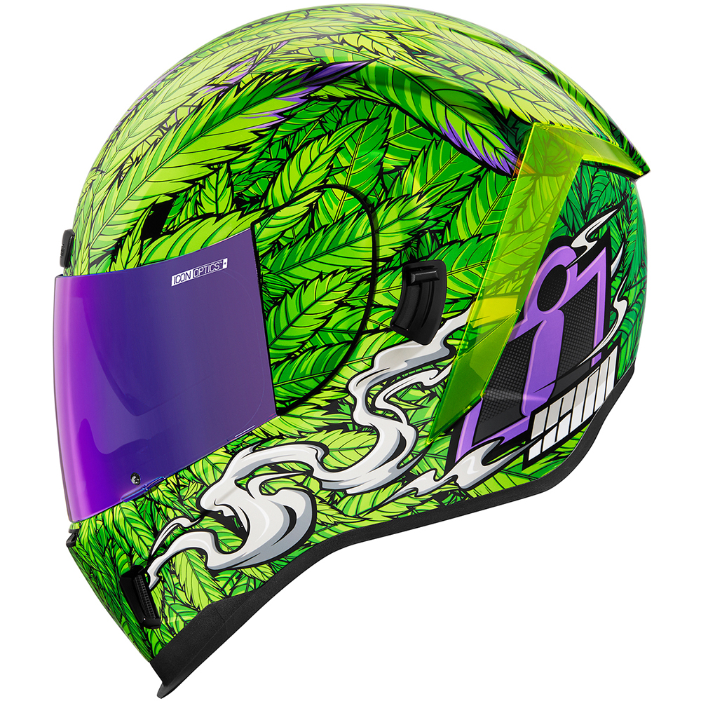 Icon - Casque Airform Ritemind Glow™ Vert / Blanc / Violet