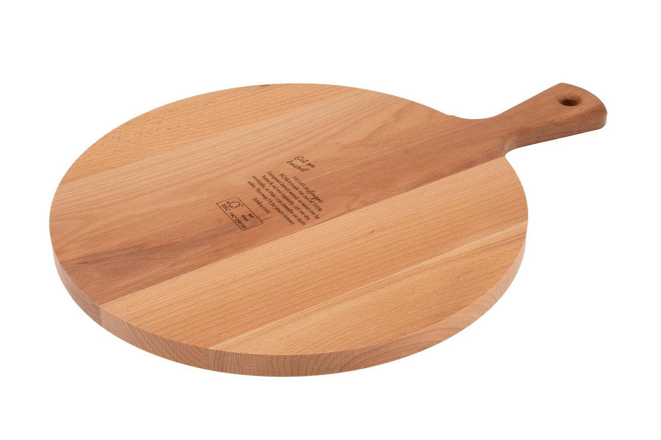 Boska Amigo serveerplank rond 358122, 33 cm beukenhout