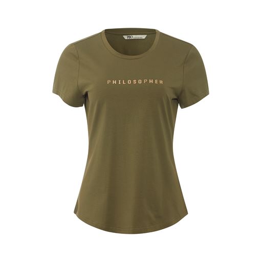 PBO Philosopher T-shirt, Burnt Olive, XS
