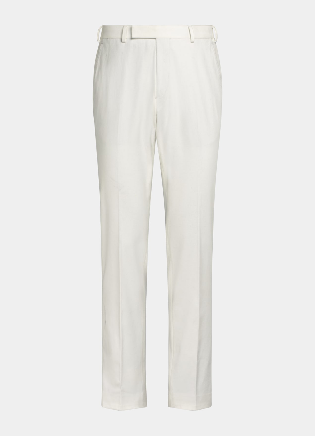 Pantalon Straight Leg blanc cassé