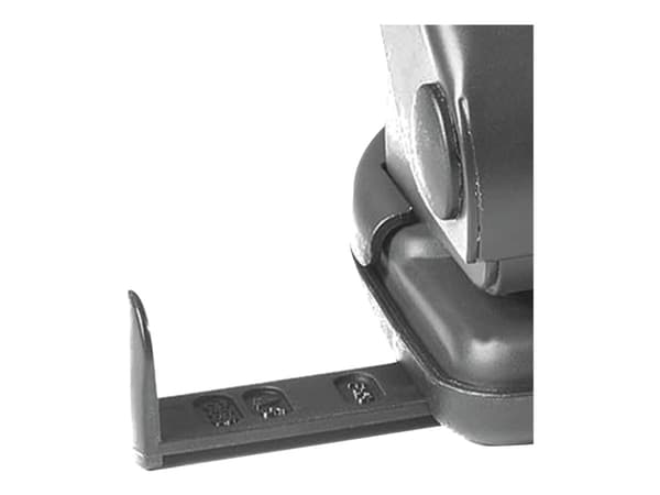 Rexel V412 - Hullemaskine - 12 ark - 4 huller - metall - sort