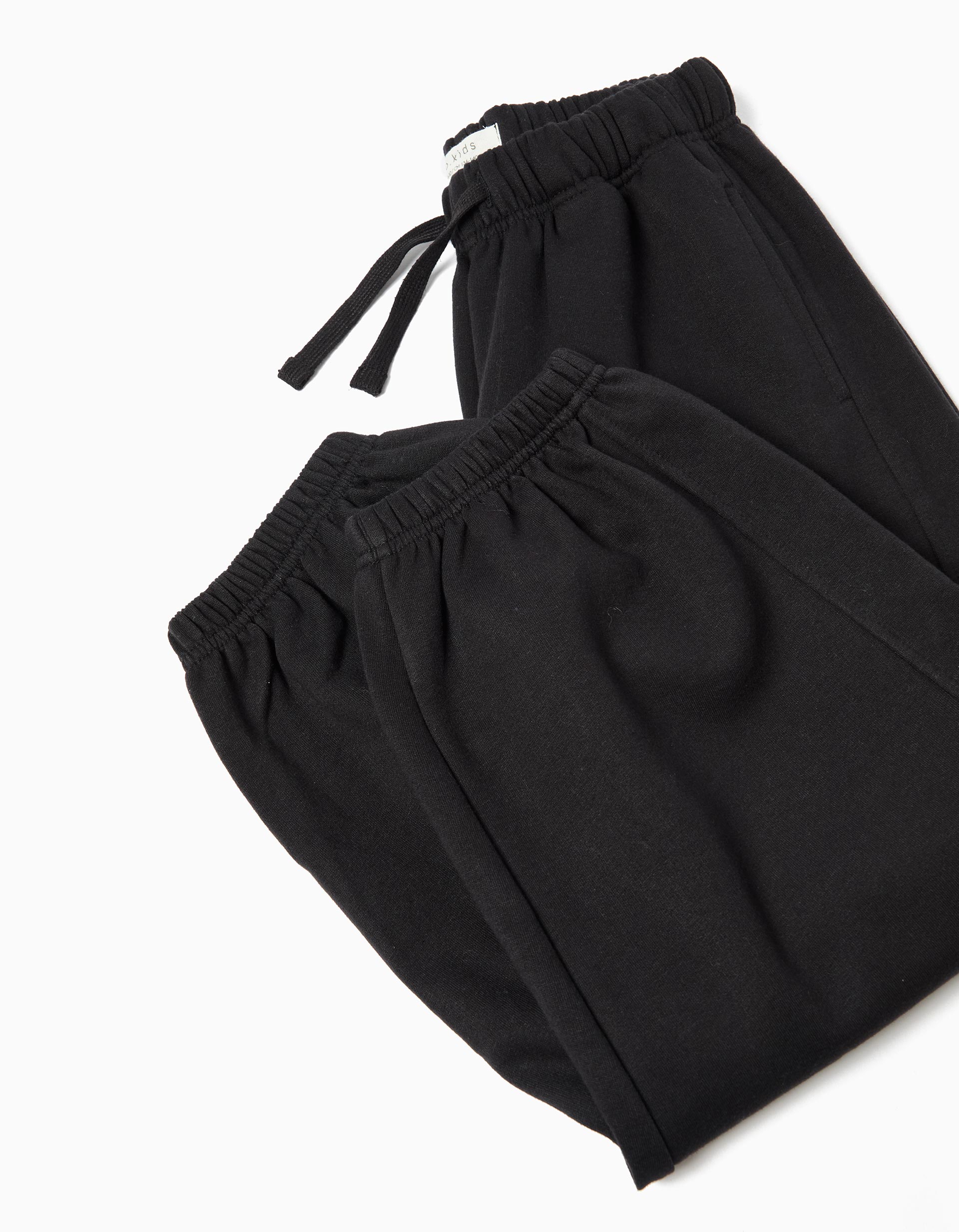 Calças de Jogger 'Baggy', Menino, Preto