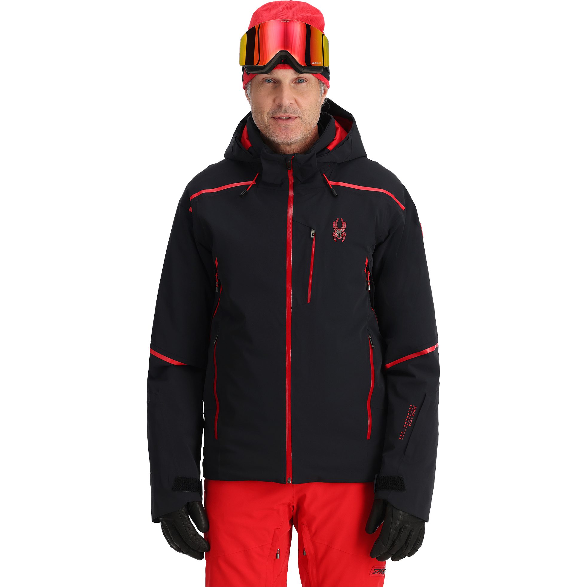 Spyder Vanqysh Skijacke Herren schwarz