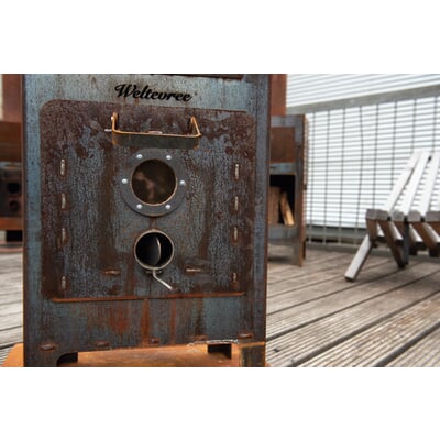 Zubehör zu Stahlherd Outdooroven, Tür