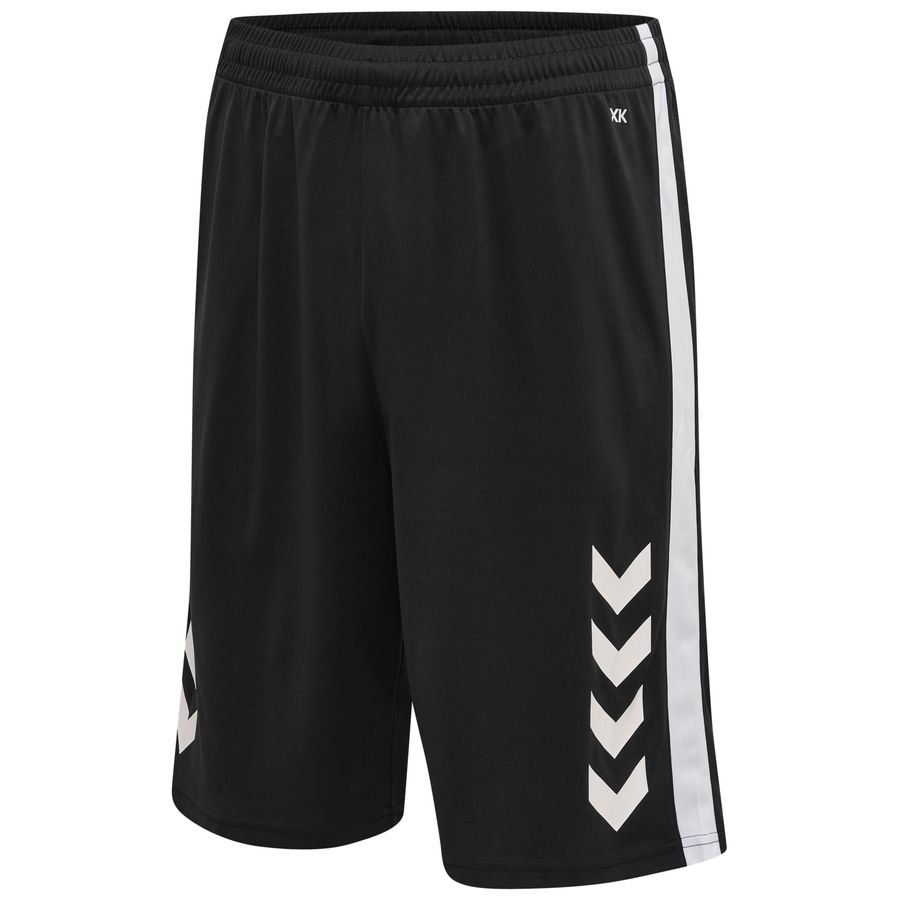 Hummel Short de basket hmlCORE XK - Noir/Blanc