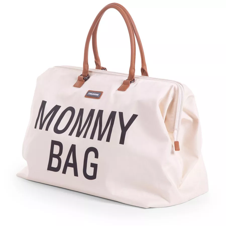 CHILDHOME Mommy Bag Groß Altweiß