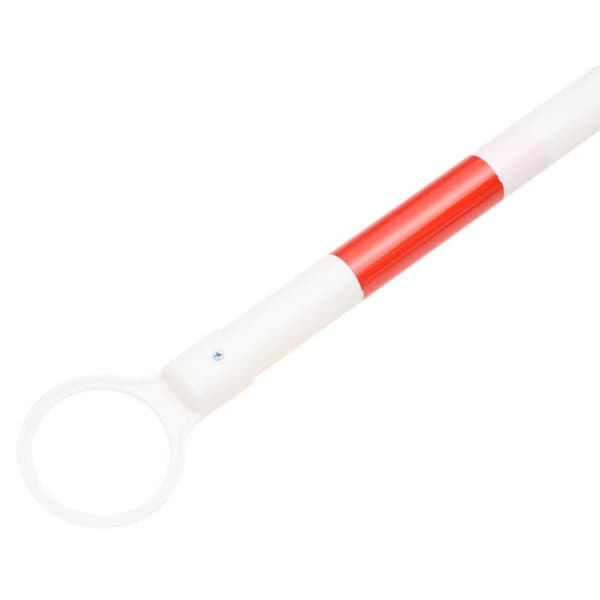vidaXL Uttrekkbare stenger til trafikkjegler 10 stk ABS 116-197 cm