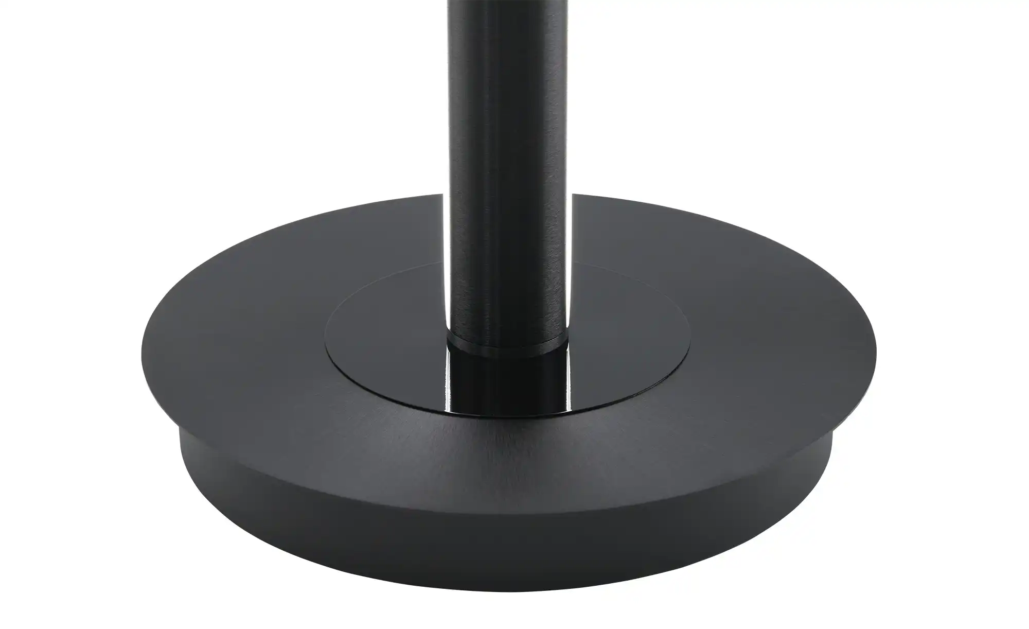 KHG LED-Deckenfluter, 2-flammig, anthrazit / Eiche