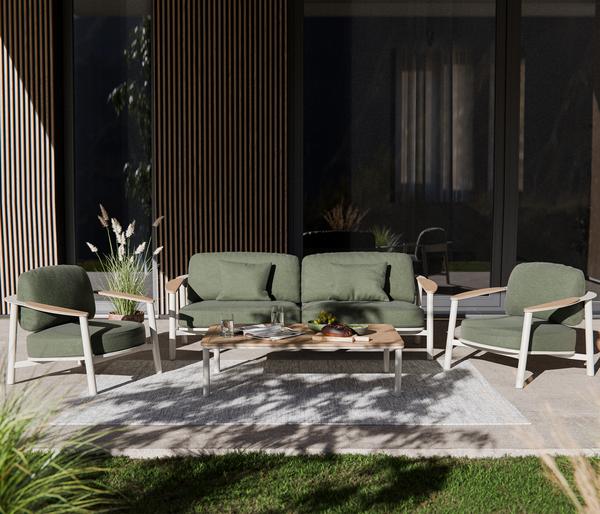 Royal Garden Lounge-Set Kemo, 4-teilig