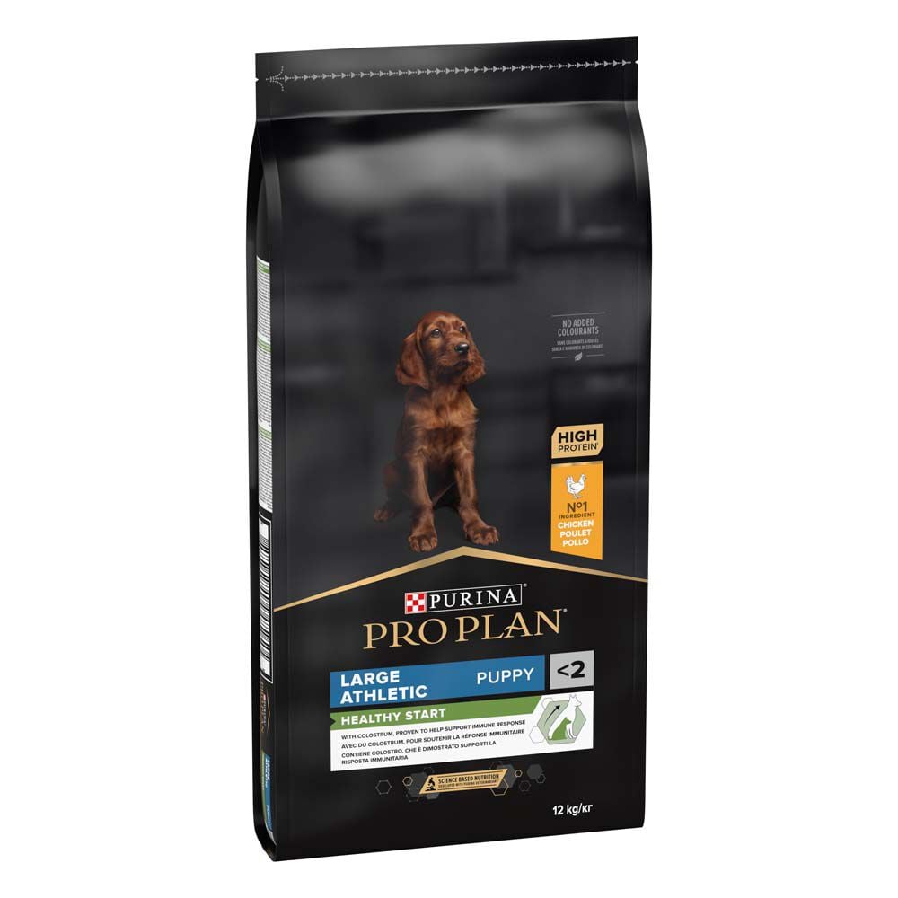 PRO PLAN Healthy Start Puppy Large Athletic - Hondenvoer - 12 Kilogram - kip