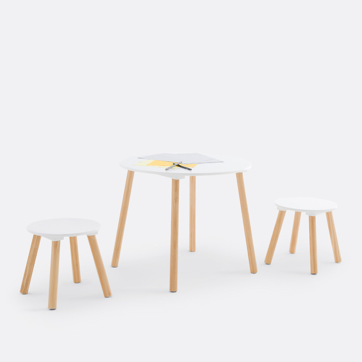 LA REDOUTE INTERIEURS<br>Mesa e 2 bancos infantis, Jimi