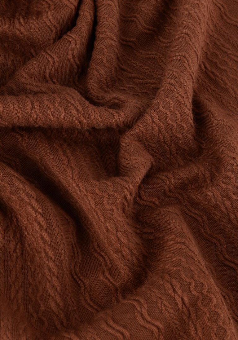 MOODSTREET camel moodstreet  knitted longsleeve