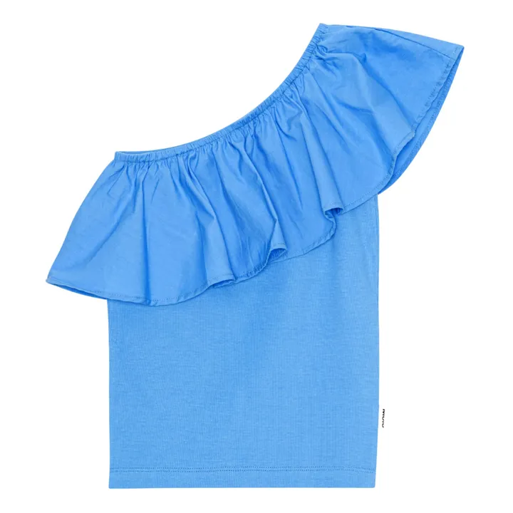 Molo Top Rebecca Coton Bio | Bleu