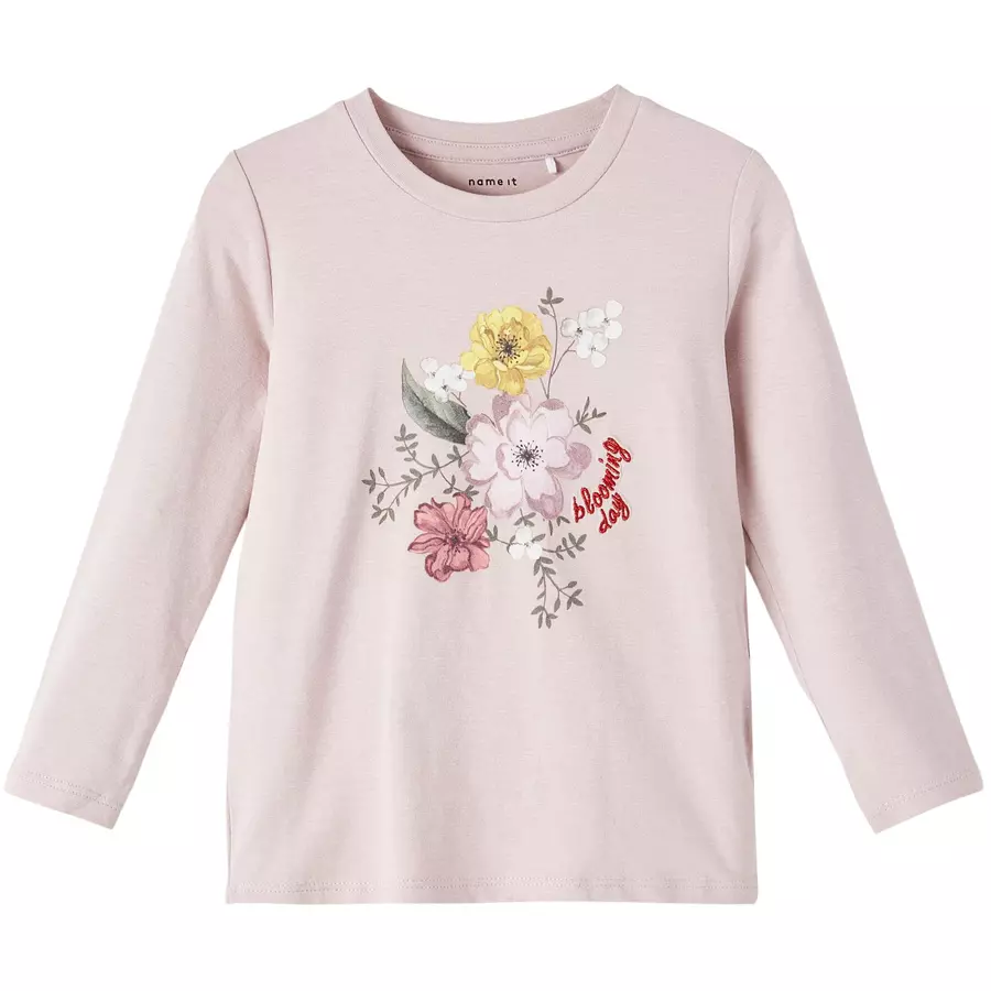name it Langarmshirt Nmfdotty Violet Ice