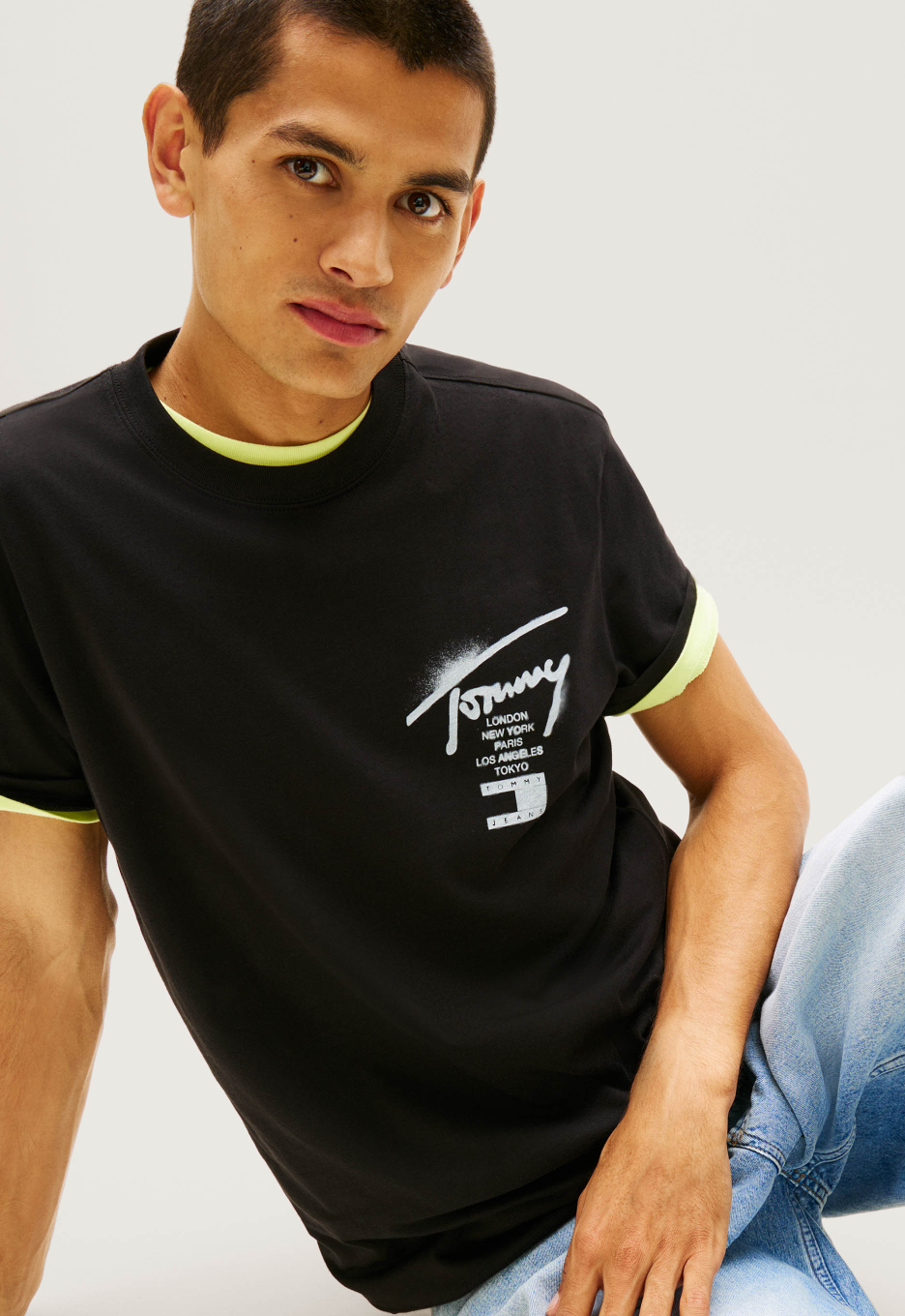 Tommy Jeans Regular Jersey Logo T-shirt