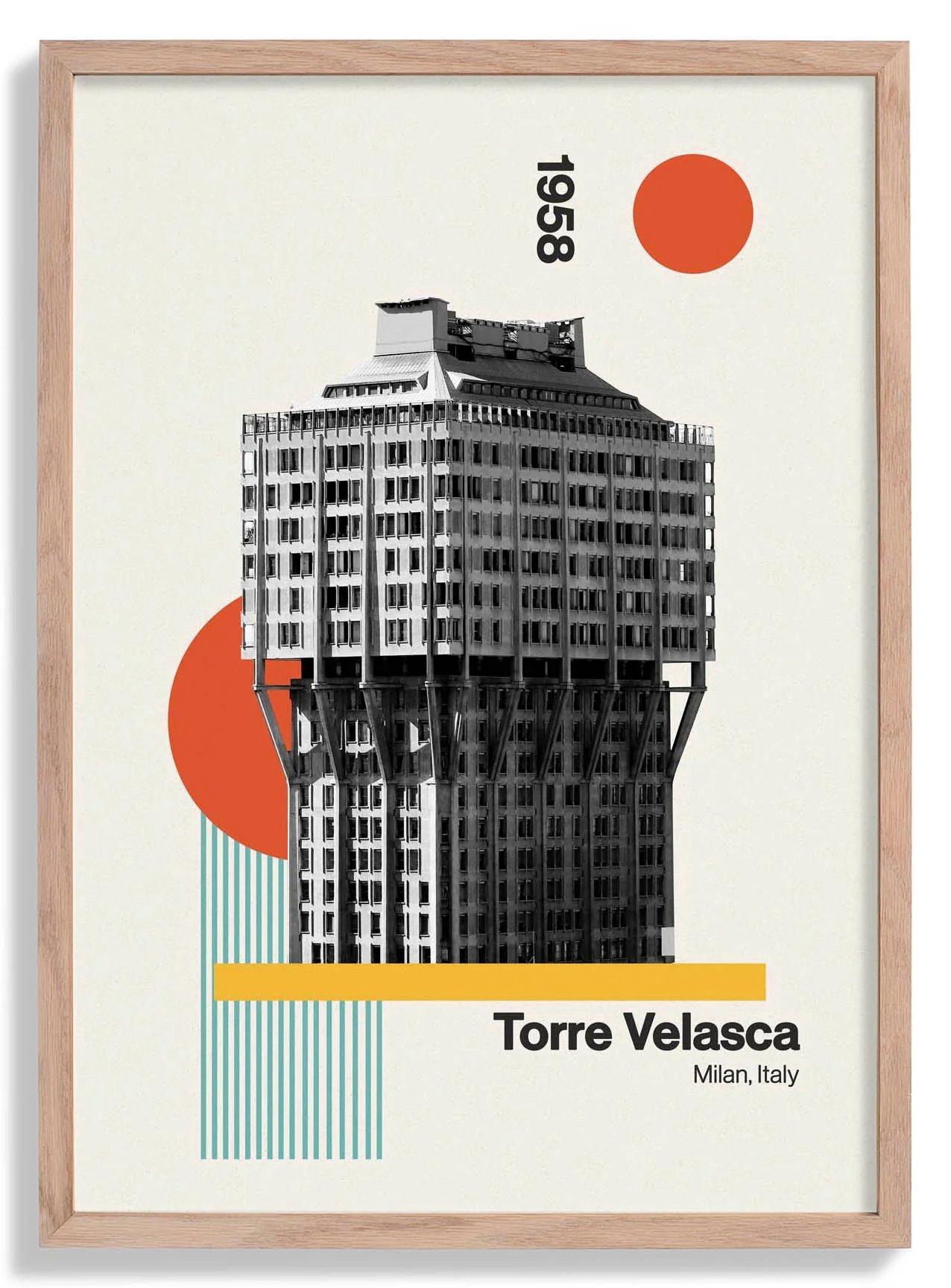 Torre Velasca von Nico Tracey
